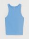 Picture of Blue Sleeveless Blouse